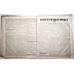 GAZETA WARSZAWSKA 1846 [33 numery]