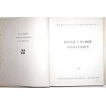 Szawankowski E., ULICE I PLACE WARSZAWY [wyd.1]