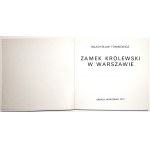 Tomkiewicz W., ZAMEK KRÓLEWSKI W WARSZAWIE [wyd.1] ilustracje