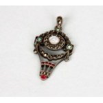 Mother-of-pearl pendant early 20th century.