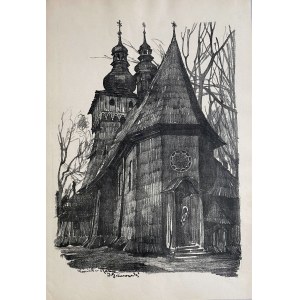 Jan Kanty GUMOWSKI (1883 Krościenko - 1946 Kraków), Kościół w Rabce, 1913