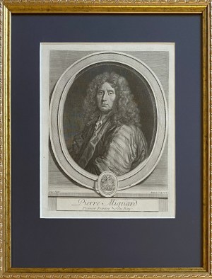 Gerard EDELINCK (1640 Antwerpia - 1707 Paryż), Pierre Mignard (malarz francuski)
