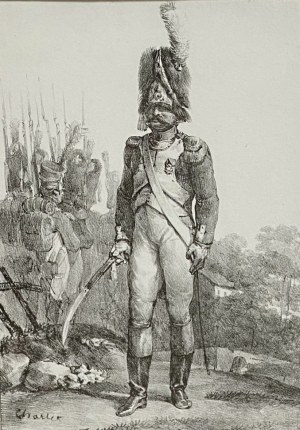 Charles Étienne Pierre MOTTE (1785 - 1836), Capitaine des Grenadiers