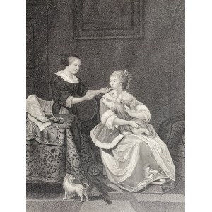 Henri GERARD (XVIIIw.) wg Caspar NETSCHER (1639-1684), La Mourice Cherie