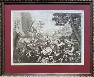 Fra Antonio LORENZINI (1665-1740), Budowa Arki Noego