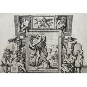 Pietro AQUILA (1650-1692) wg Annibale CARRACCI (1560-1609), Polyphemus i Galatea (ok.1674)