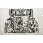 Pietro AQUILA (1650-1692) wg Annibale CARRACCI (1560-1609), Polyphemus i Galatea (ok.1674)