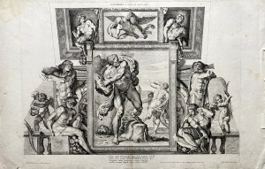 Pietro AQUILA (1650-1692) wg Annibale CARRACCI (1560-1609), Polyphemus i Galatea (ok.1674)