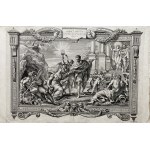 Pietro AQUILA (1650-1692) wg Carlo MARATTI (1625-1713), Scena alegoryczna (ok.1674)