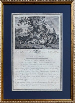 Charles Nicolas VARIN (1741-1812) wg Maarten de VOS (1532-1603), Syrinks (mitologia grecka)