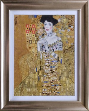 Bożena Cajdler-Gruszkiewicz, Kobieta w złocie wg G. Klimt