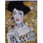 Bożena Cajdler-Gruszkiewicz, Kobieta w złocie wg G. Klimt