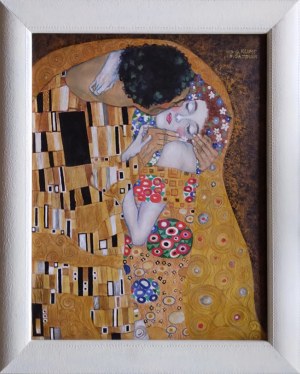 Bożena Cajdler-Gruszkiewicz, Pocałunek wg G. Klimt