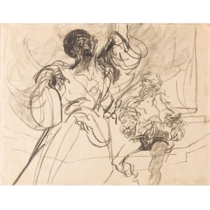 Feliks TOPOLSKI (1907 - 1989), Otello - scena teatralna, 1954