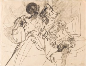 Feliks TOPOLSKI (1907 - 1989), Otello - scena teatralna, 1954