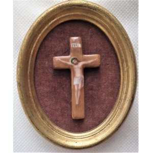 Krzyżyk na porcelanie(miniatura)