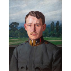 Stefan Matejko (1871 - 1933), Portret Karola Albrechta Habsburga, 1916 r.