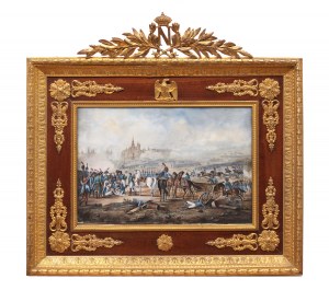Horace Vernet przypisywany (1758 Paryż - 1836 tamże), Bitwa pod Ratyzboną
