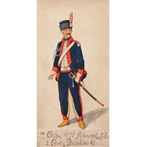 Artysta nieokreślony (XIX w.), Ułan Kawalerii Narodowej
