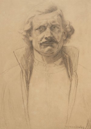 Piotr Stachiewicz (1858 Nowosiółki/Podole - 1938 Kraków), Portret Bartosza Głowackiego