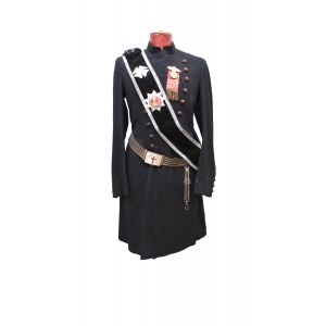STRÓJ MASOŃSKI CEREMONIALNY, USA, OK. 1900 R.