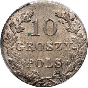November Uprising, 10 pennies 1831 KG, Vashava, HYBRYDA