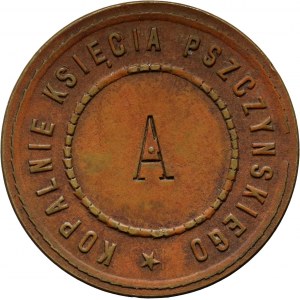Prince of Pszczyna Mines, token, 50 pennies