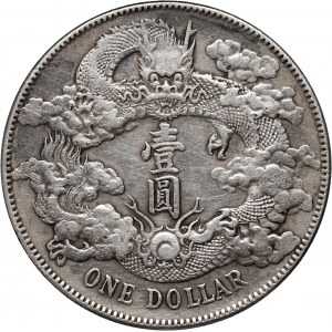 Chiny, Hsuan T'ung, dolar, rok 3 (1911)