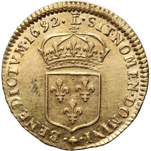 Frankreich, Ludwig XIV, Ludwig d'or 1692, Lille