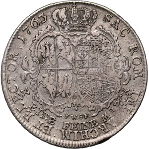 August III Sas, talar 1763 FWôF, Drezno