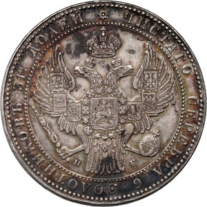 Zabór rosyjski, Mikołaj I, 1 1/2 rubla = 10 złotych 1835 НГ, Petersburg