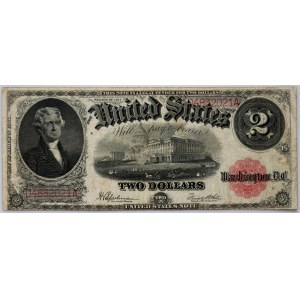 USA, 2 Dollars 1917, Legal Tender