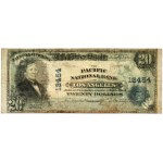 Stany Zjednoczone Ameryki, California, National Bank of Los Angeles, 20 dolarów 1902, seria A