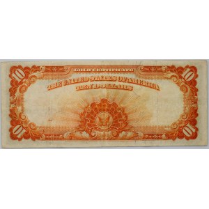 USA, 10 Dollars 1922, Gold Certificate