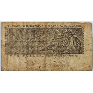 USA, Maryland, 1 Dollar 10.04.1774