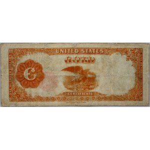 USA, Gold Certificate, 100 Dollars 1922