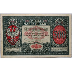 II RP, 500 Polish marks, 15.01.1919