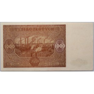 PRL, 1000 złotych 15.01.1946, seria S