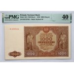 PRL, 1000 złotych 15.01.1946, seria M