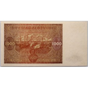 PRL, 1000 złotych 15.01.1946, seria C