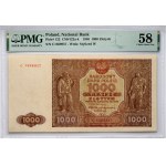 PRL, 1000 zloty 15.01.1946, series C