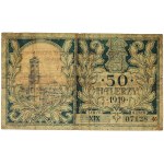 Galicia, Lviv, Municipality of the City of Lviv, 50 haleru 05.06.1919, series XIX