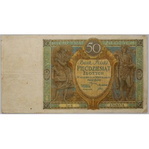 II RP, 50 złotych 28.08.1925, seria M