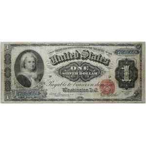 Stany Zjednoczone Ameryki, 1 dolar 1886, Silver Certificate, seria B