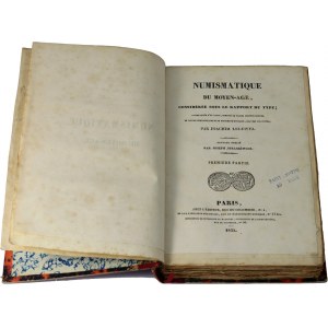 Joachim Lelewel, Numismatique du Moyen-Age, Paryż 1835, T1, T2