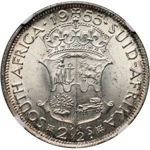RPA, Elżbieta II, 2 1/2 szylinga 1955