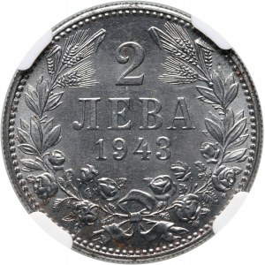 Bugaria, 2 Leva 1943