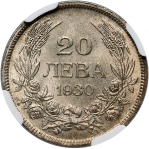 Bulgarien, Boris III., 20 Lewa 1930