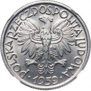 PRL, 2 zloty 1959, Berries