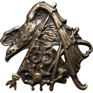 Second Republic, Commemorative badge of the 35th Infantry Regiment